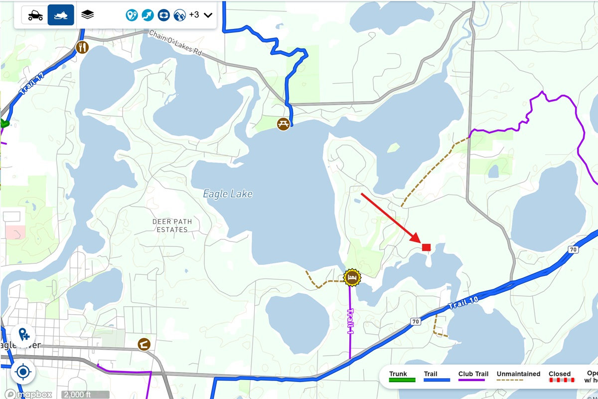 Snowmobile Trail Map