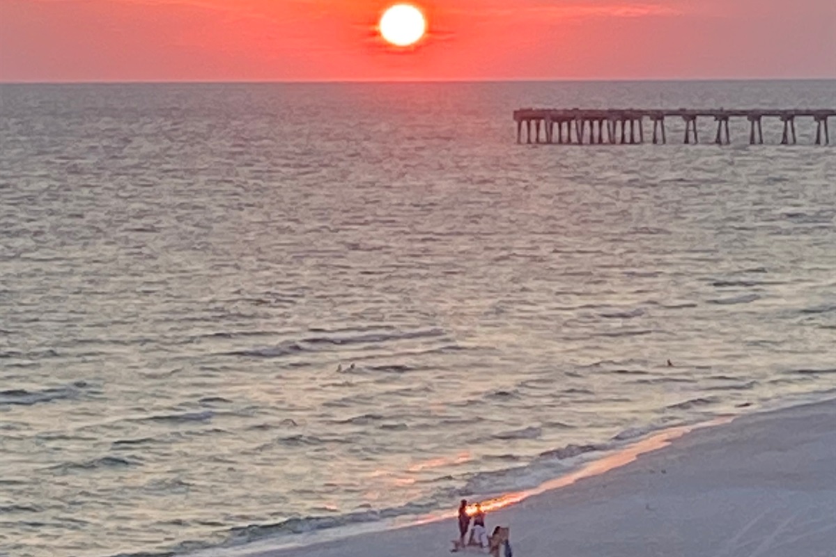 Another day ends in paradise