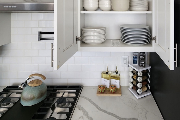 A thoughtfully stocked kitchen, ready for meals together.
