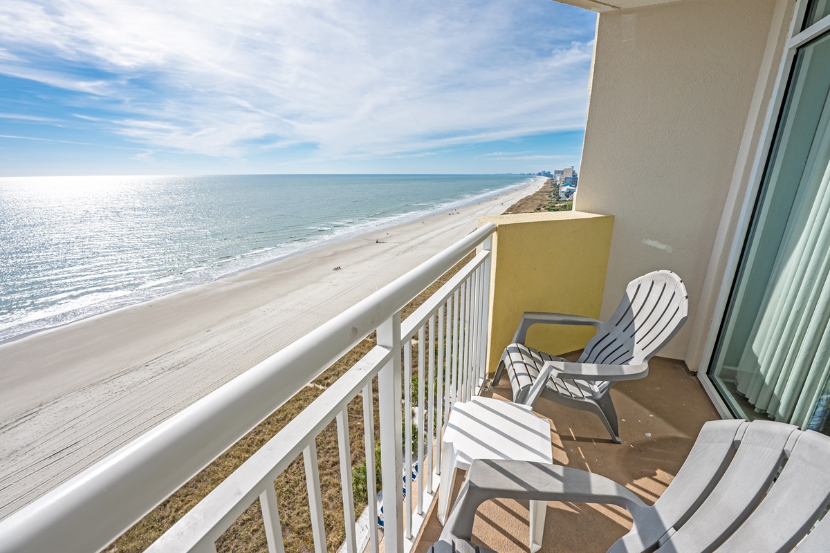 Breathtaking Views from Balcony!