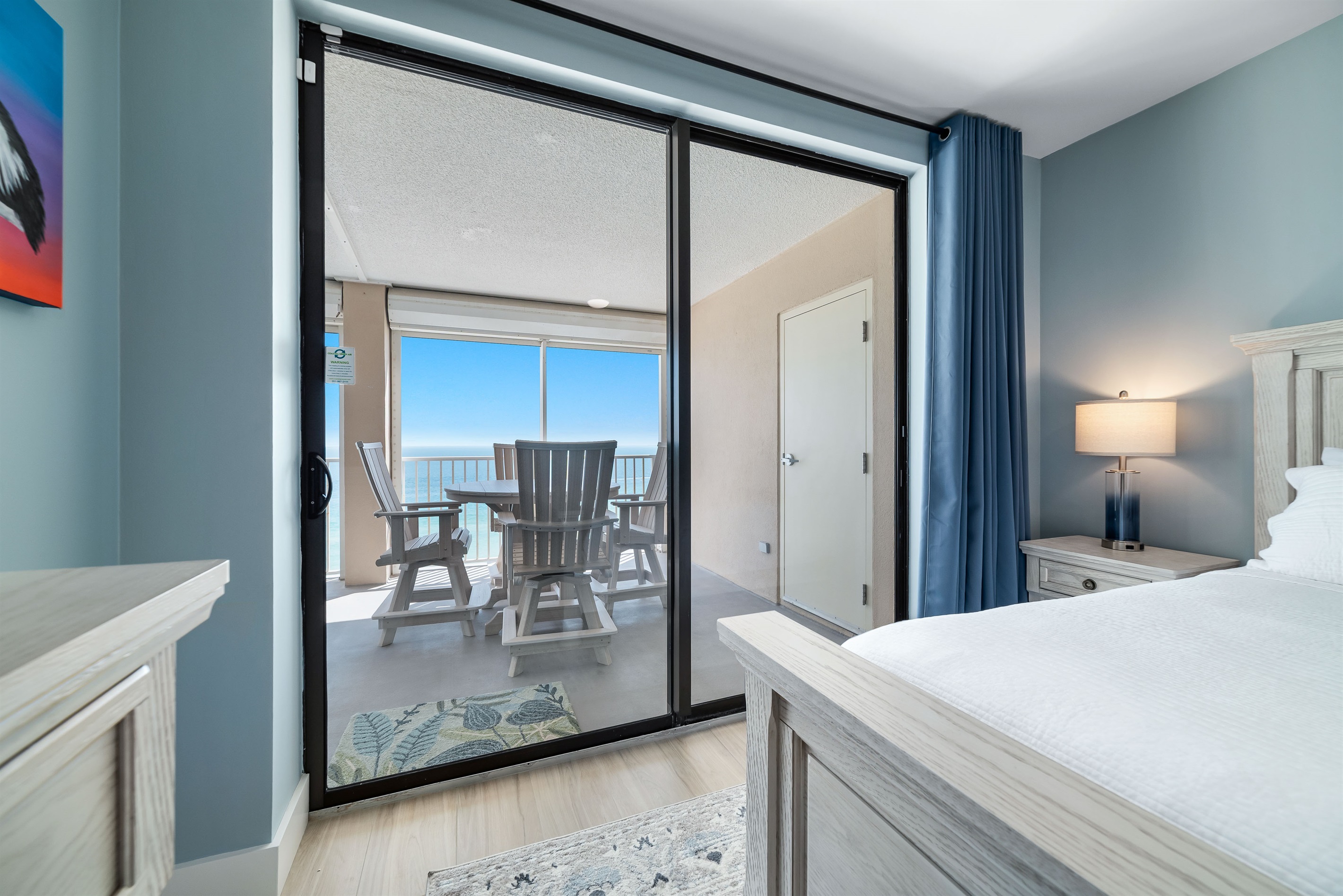 Access to Balcony from Master Bedroom