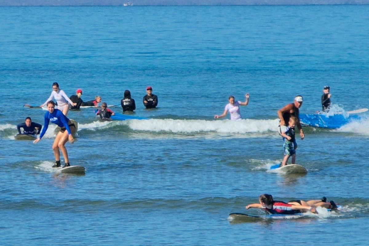 surf or take a lesson out front! :) 