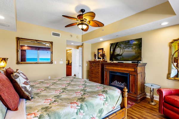 Master Bedroom Fireplace Electric