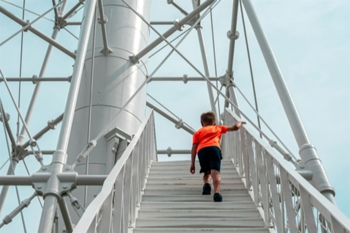 Climb to the top of the lighthouse in Port St. Joe for awesome views of St. Joseph Bay!