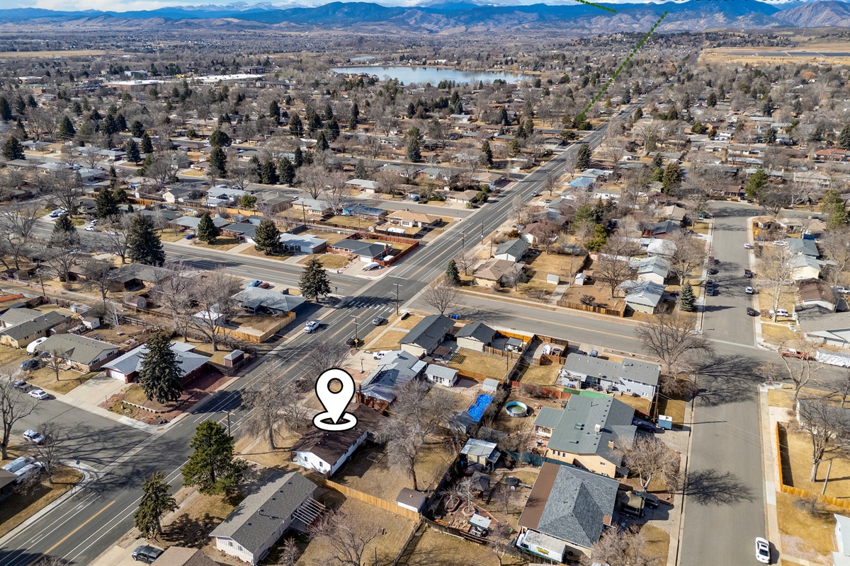 Neighborhood Aerial View