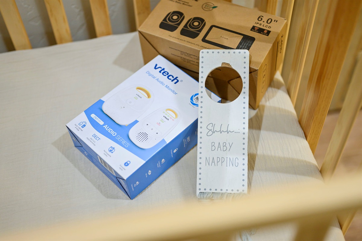Baby-friendly extras including monitor system and thoughtful touches for little guests.