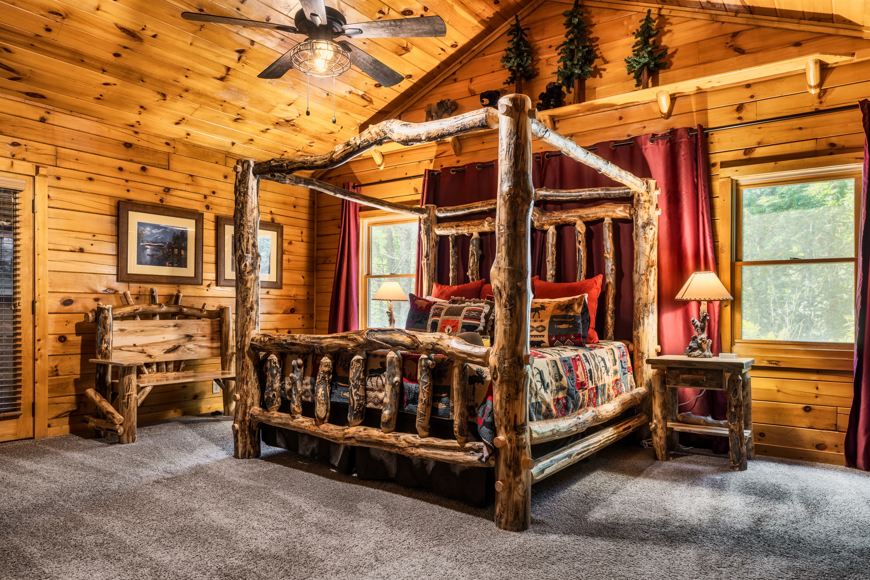 Bedroom 1 - main level KING
