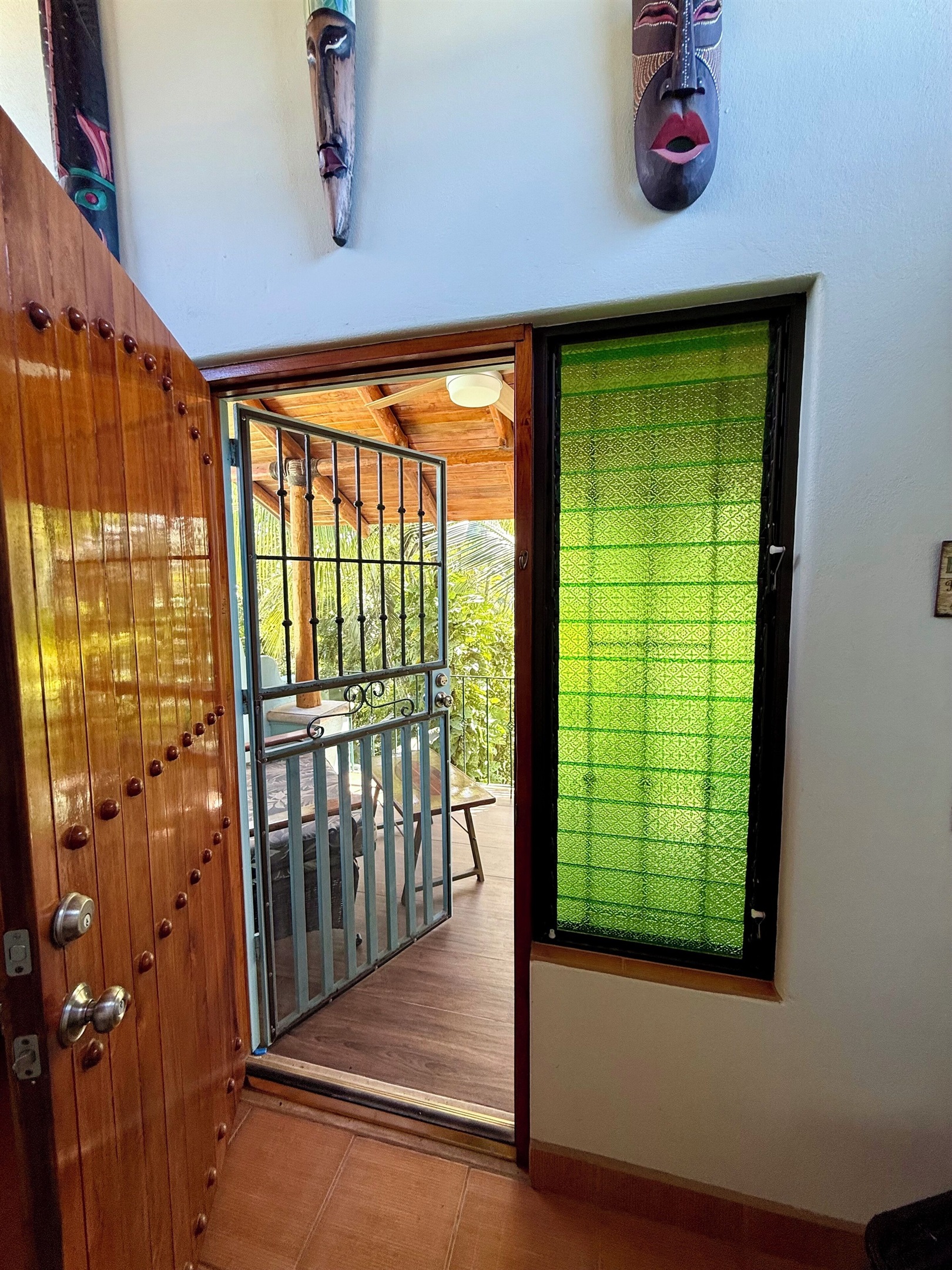 Private exterior entrance bedroom 5 upstairs 