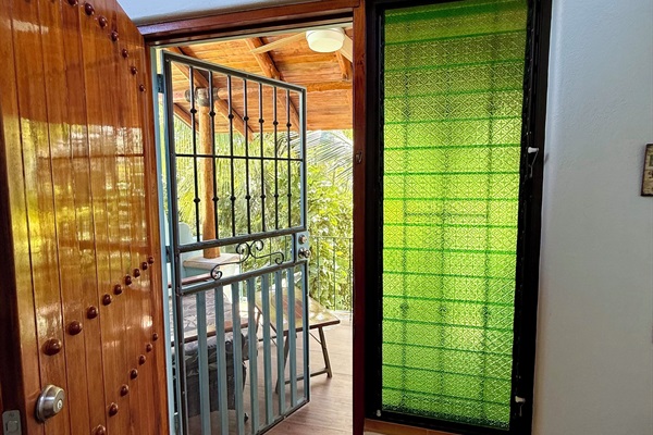 Private exterior entrance bedroom 5 upstairs 