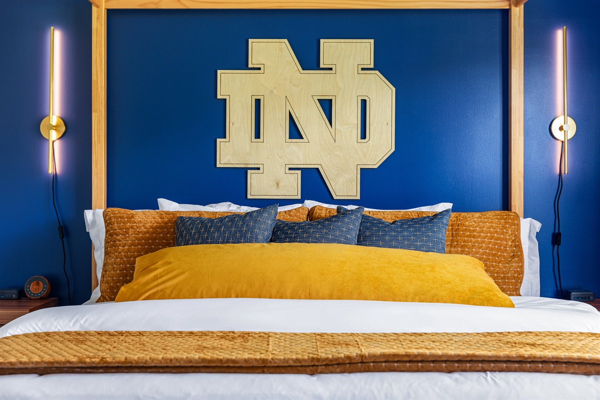 Bedroom 2 with Smart TV, ensuite tub/shower, & walk in closet