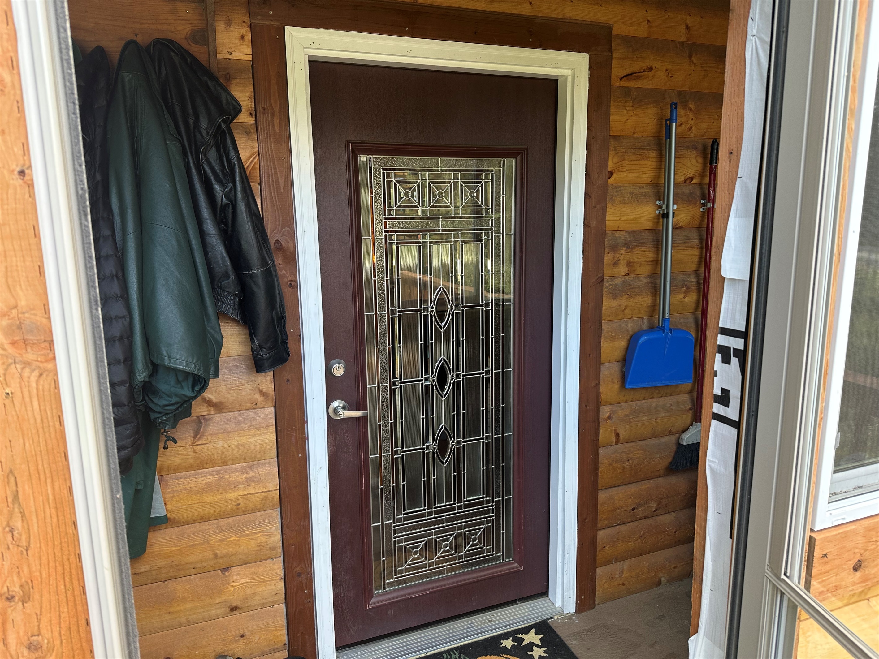 Front Door to House inside Arctic Entry
