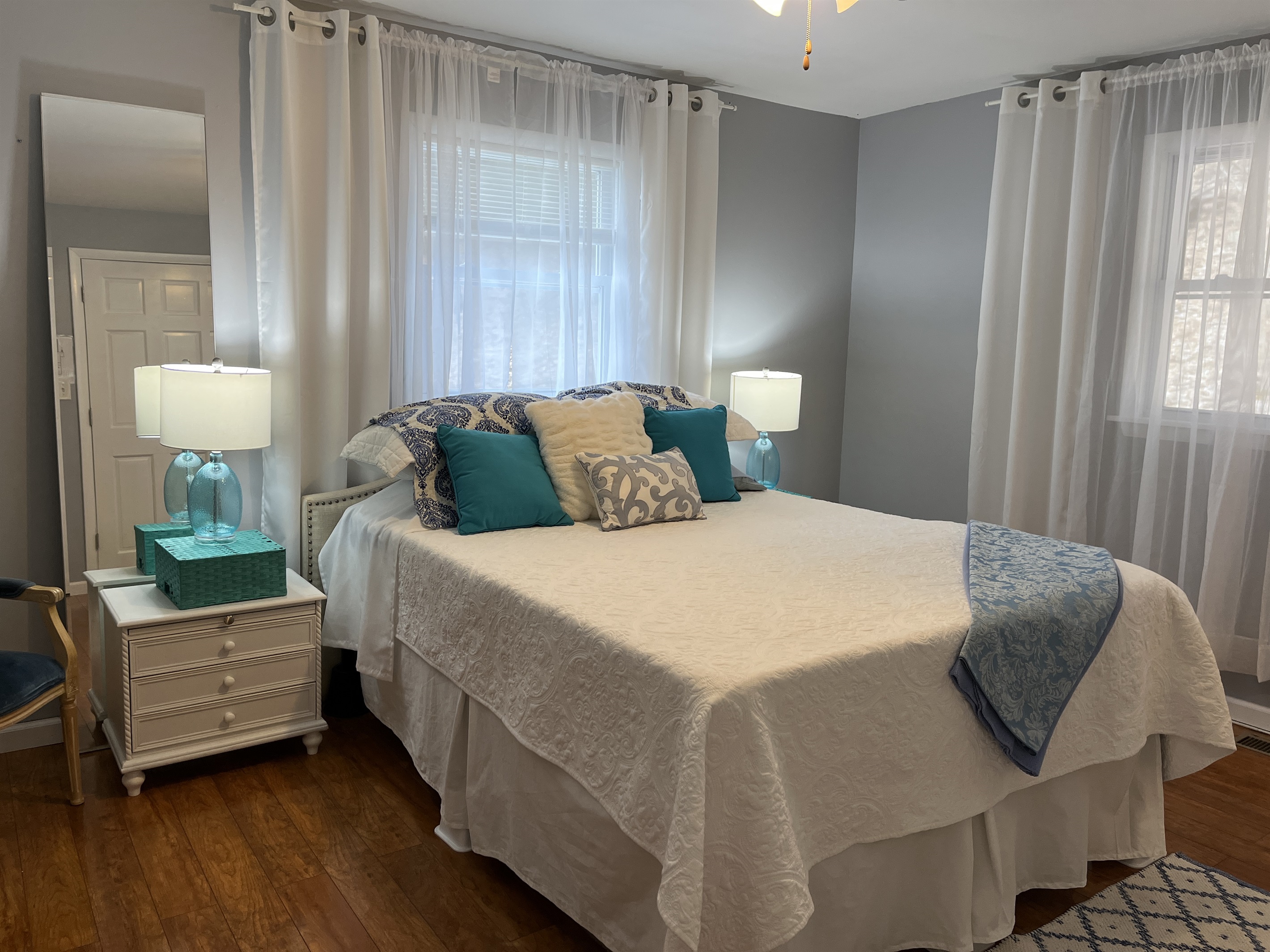 Primary Queen bedroom with ensuite bath