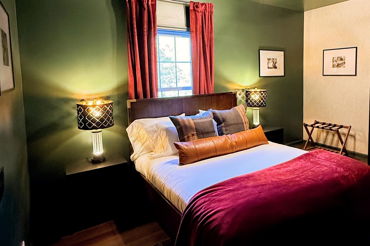 Every detail speaks to quiet intention — from the layered textures and warm finishes to the artful balance of form and comfort, this space reflects the understated sophistication that defines The Rickhouse Retreat.