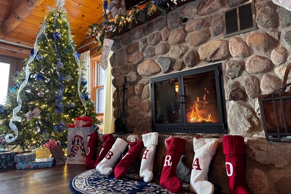 You can't beat stockings by the crackling fire.