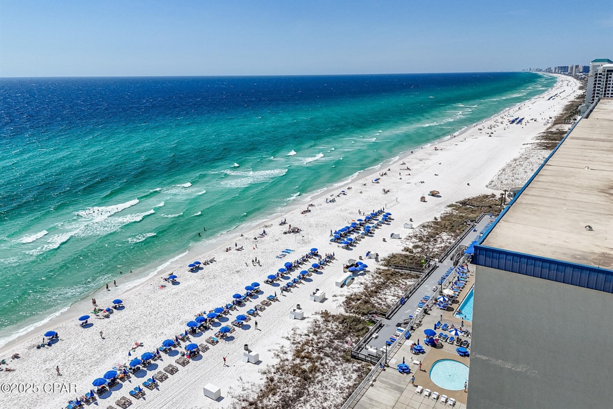 View from the balcony