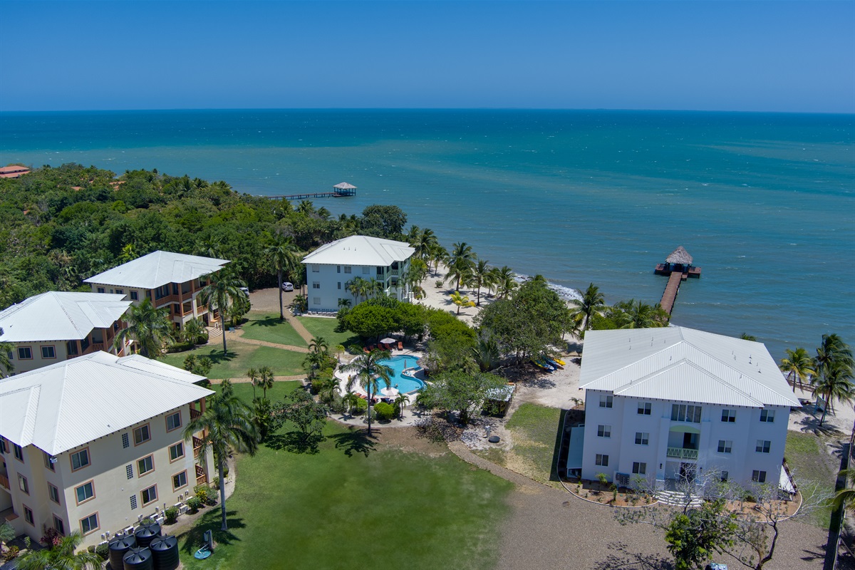 Aerial View of Villas at Cocoplum