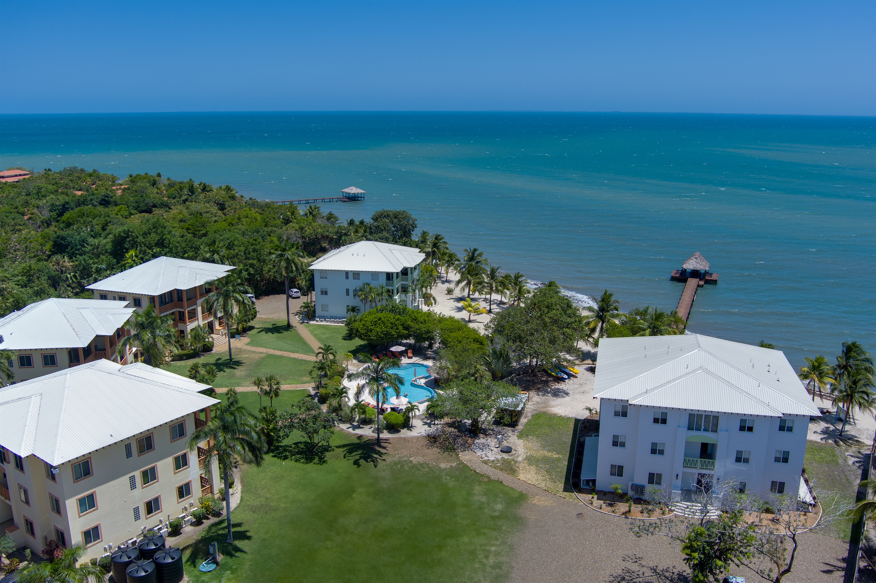 Aerial View of Villas at Cocoplum