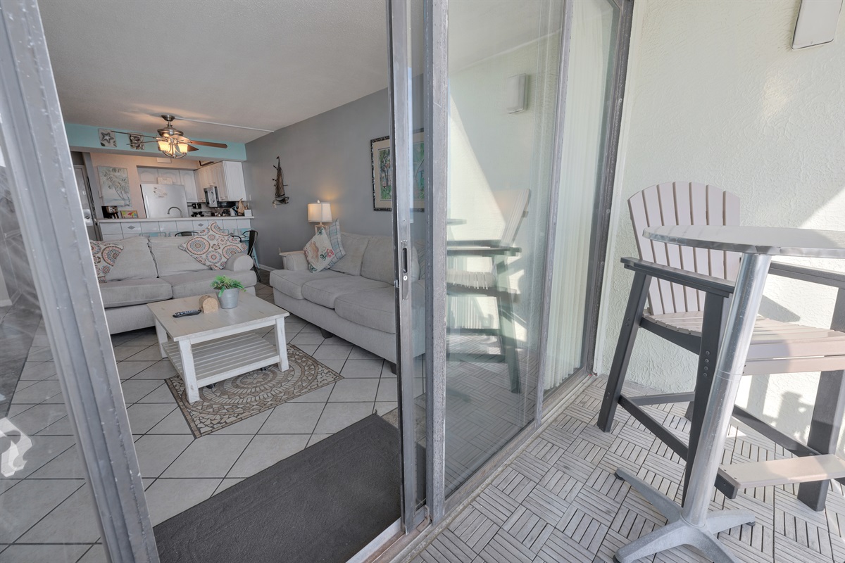 Amazing View from the Balcony!