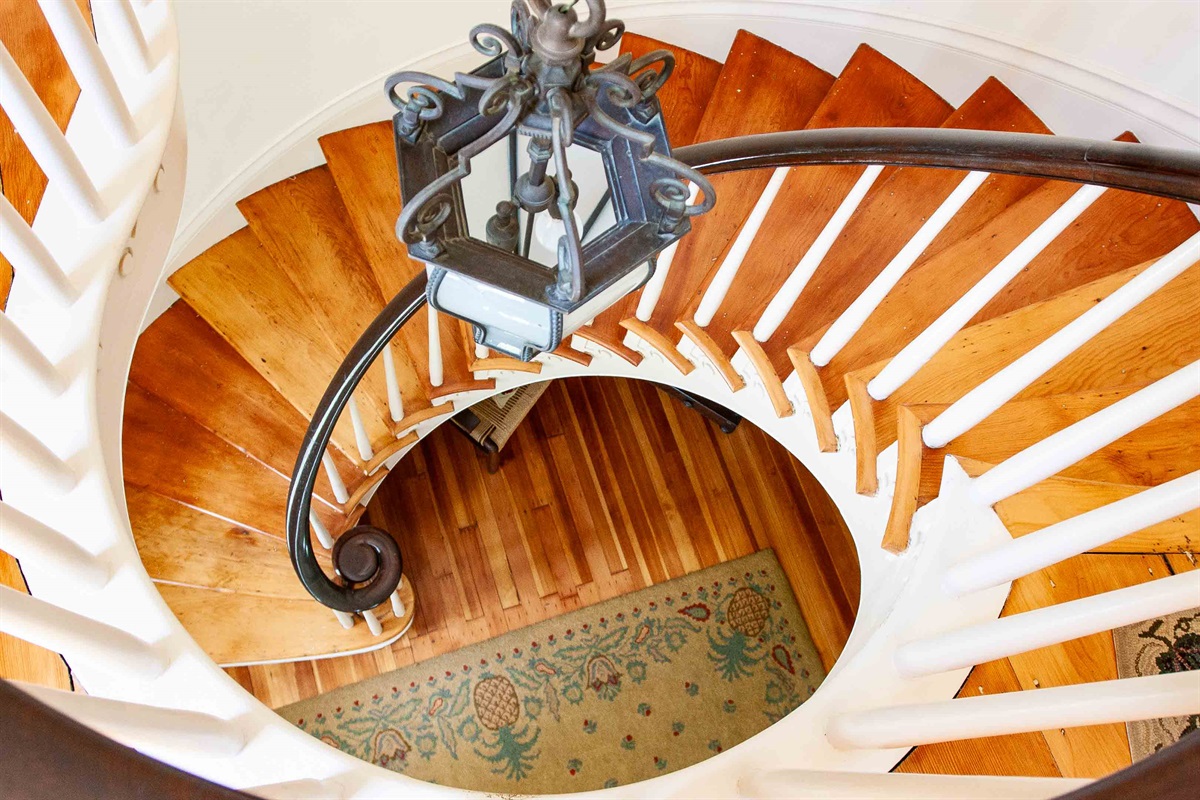 Spiral Staircase from 2nd Floor