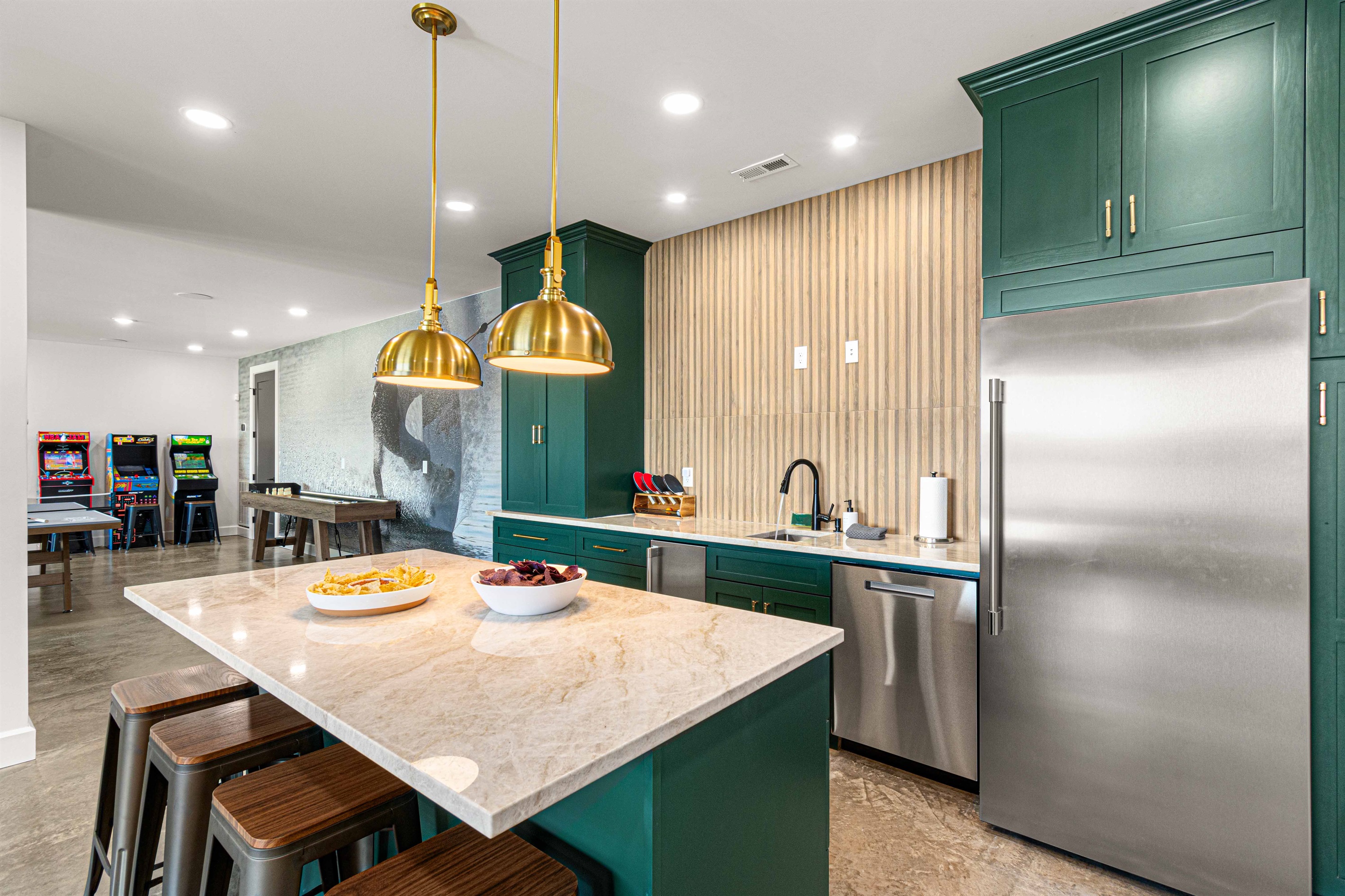 Refuel between adventures.