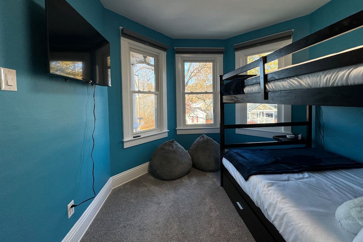 All of our bedrooms include Roku smart TVs.