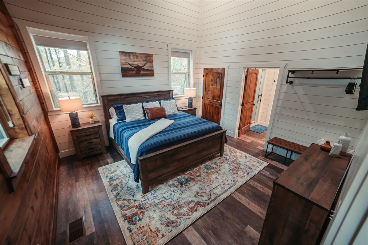 Master Bedroom 1 with King Bed