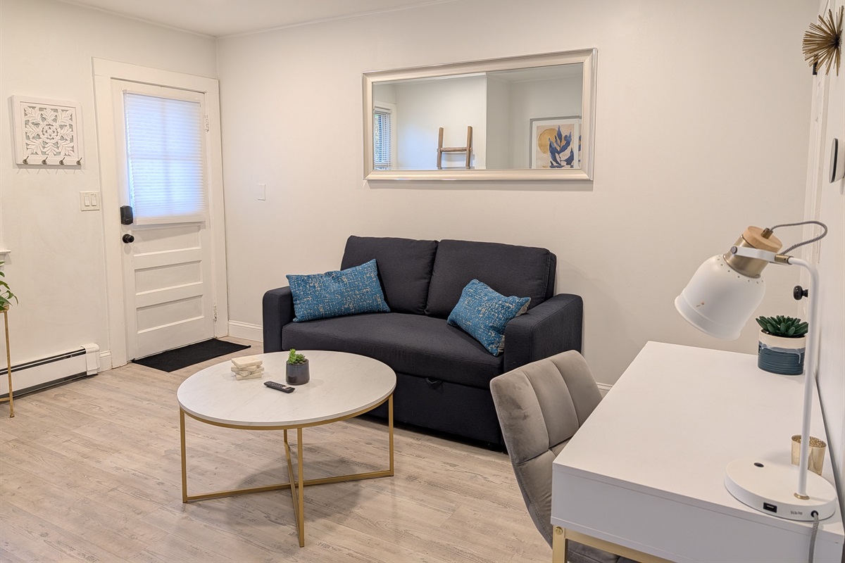 Sofa bed that folds flat to a 2nd bed