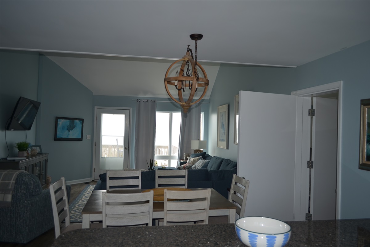 Dining with view of ocean