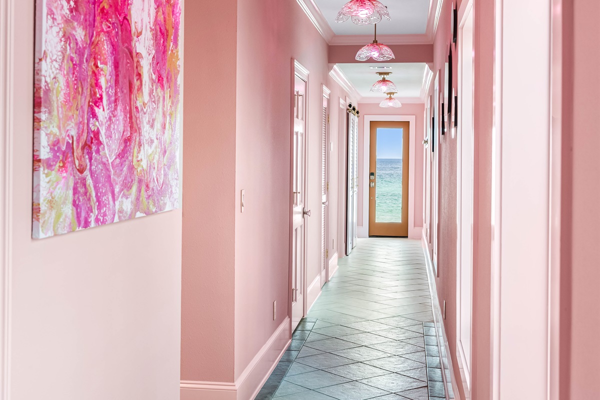First Floor Hallway | Beachside Back Door