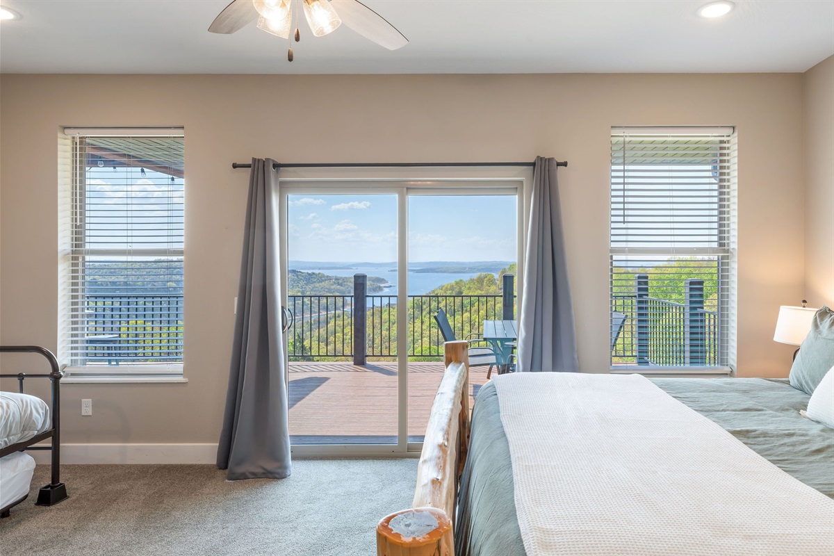 Breathtaking view from your bedroom