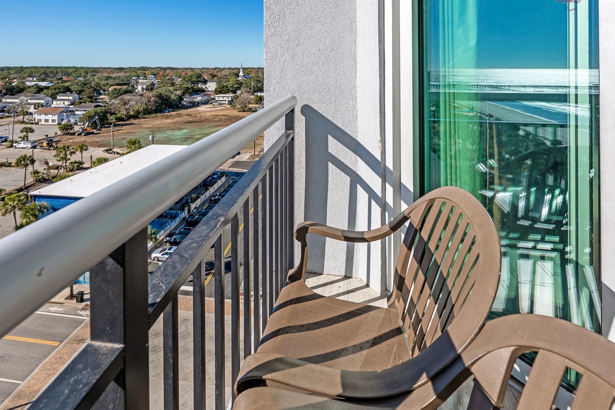 Amazing View from the Balcony!