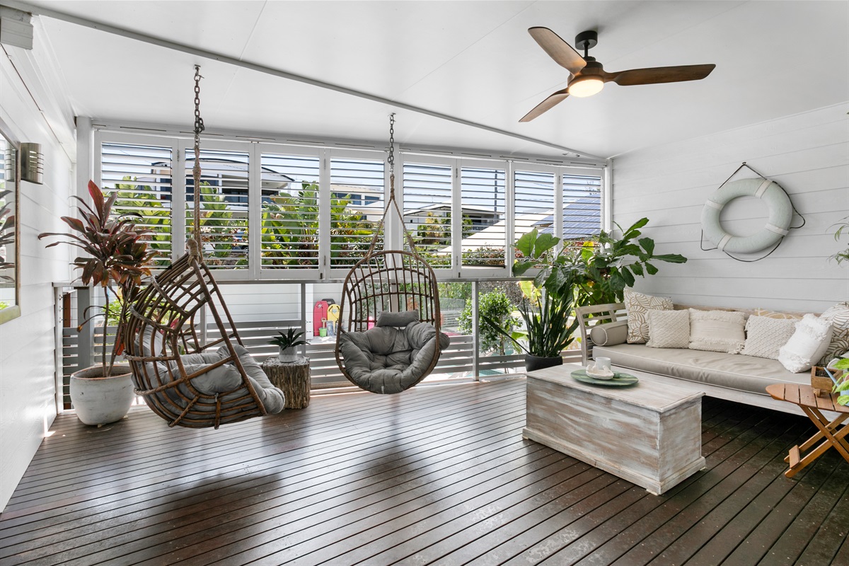 Chill out in one of the many relaxation zones.