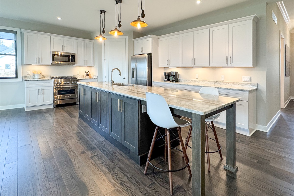 Perfect for gathering after the beach or skiing.