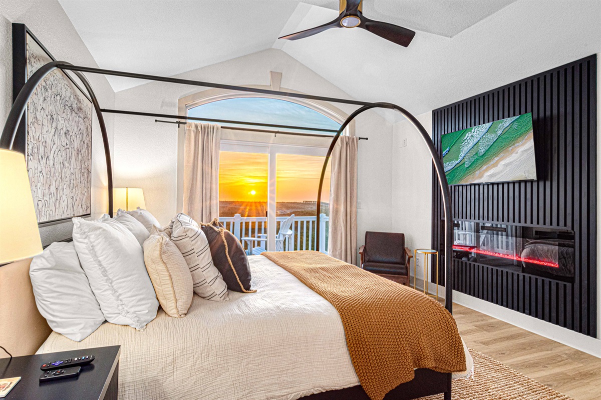 Catch the sun rise as you wake up