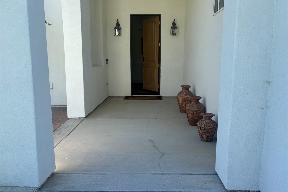 Step free access. Single level home.