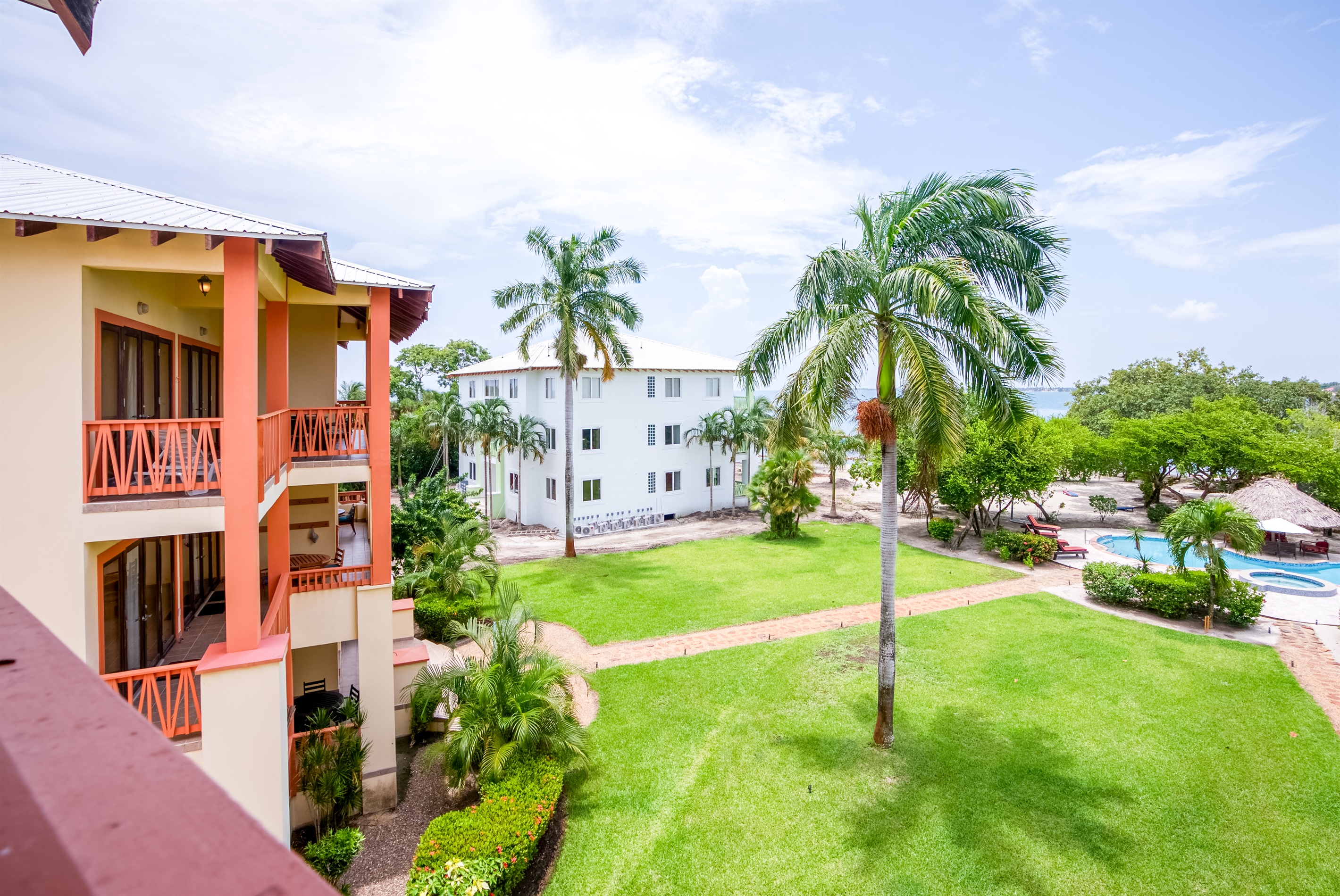 View from 3rd floor Building 3