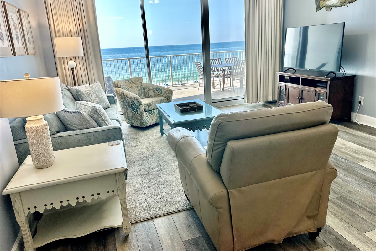 Check out this view from the living room. AHHH!