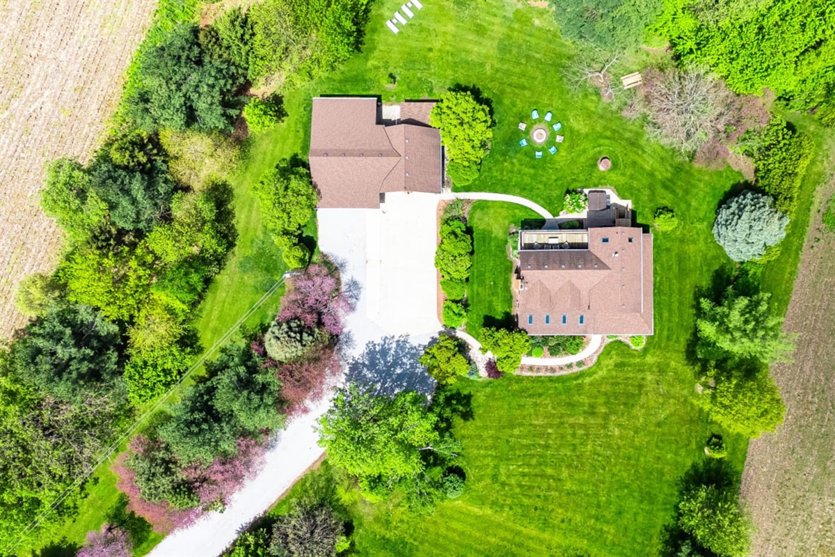 Aerial View of Property