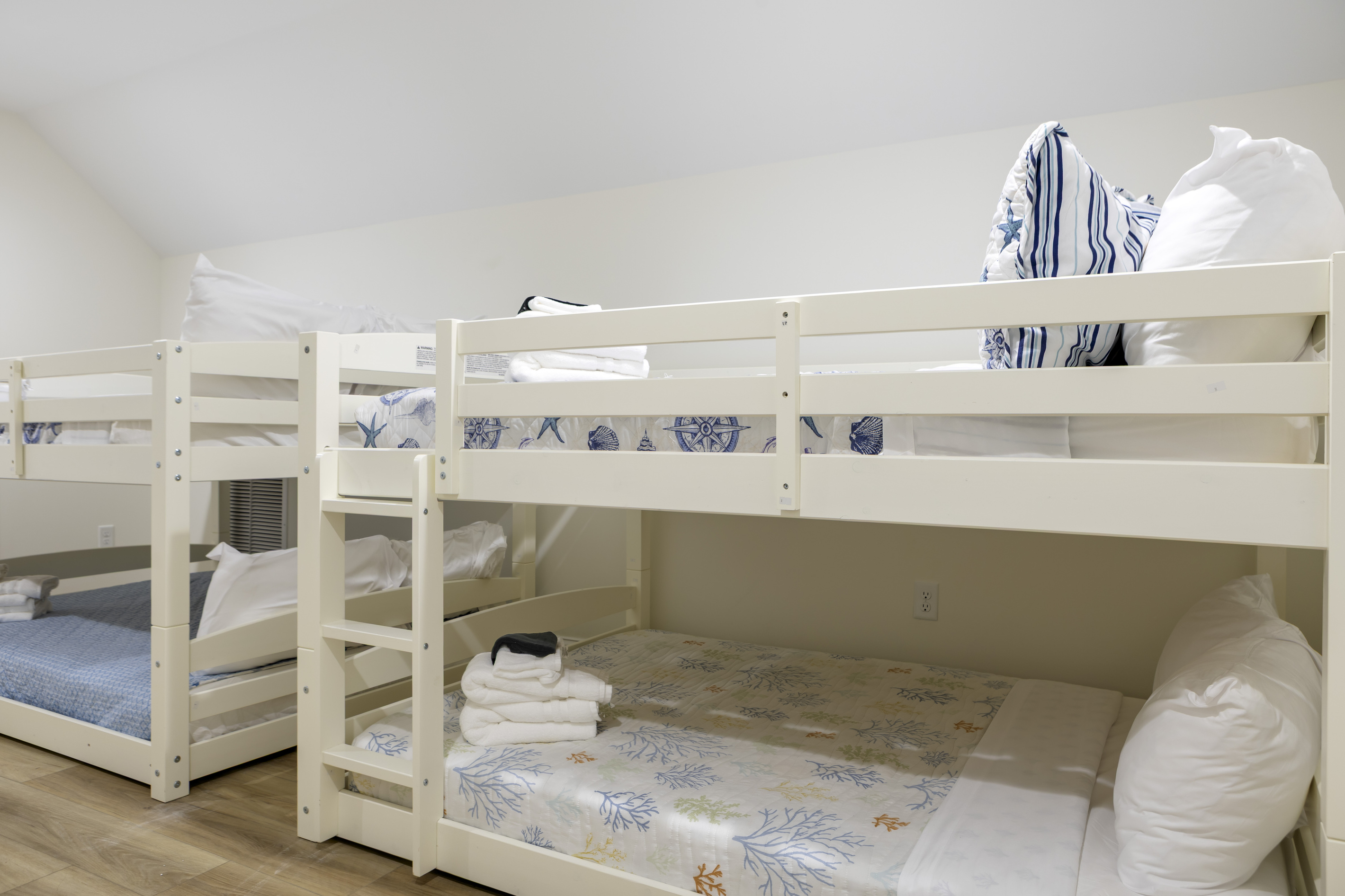 Full side of the bunk room!