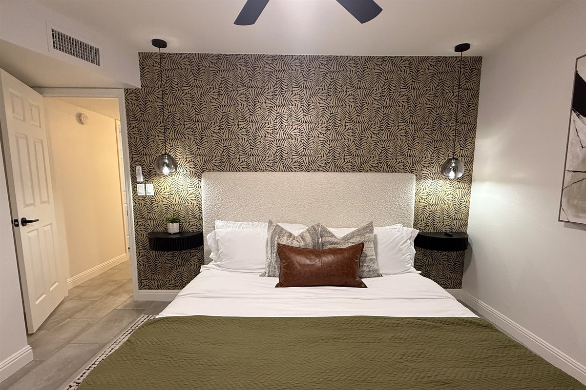 Bedroom 2 of 4: King size bed 