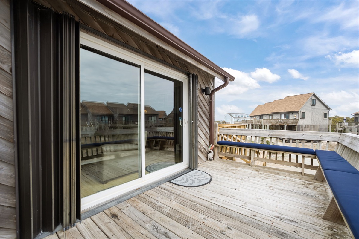 Slide the doors open and let indoor comfort meet outdoor relaxation