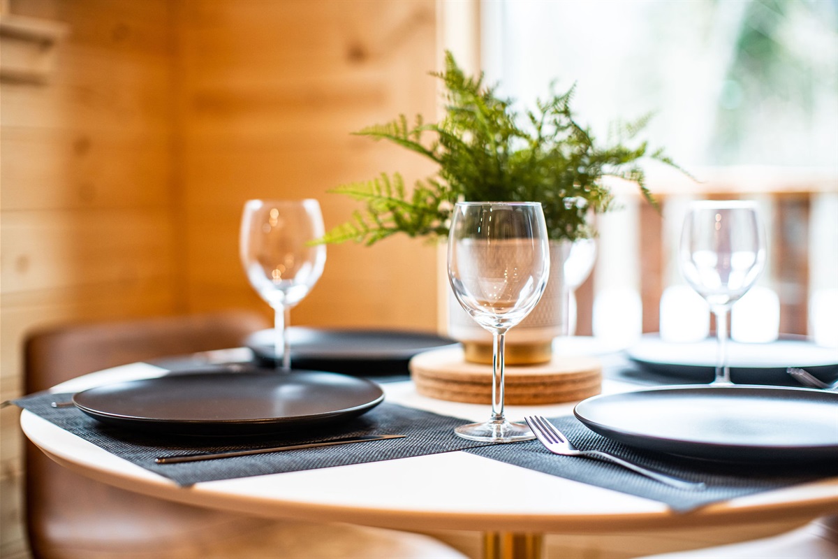 Cozy dining area