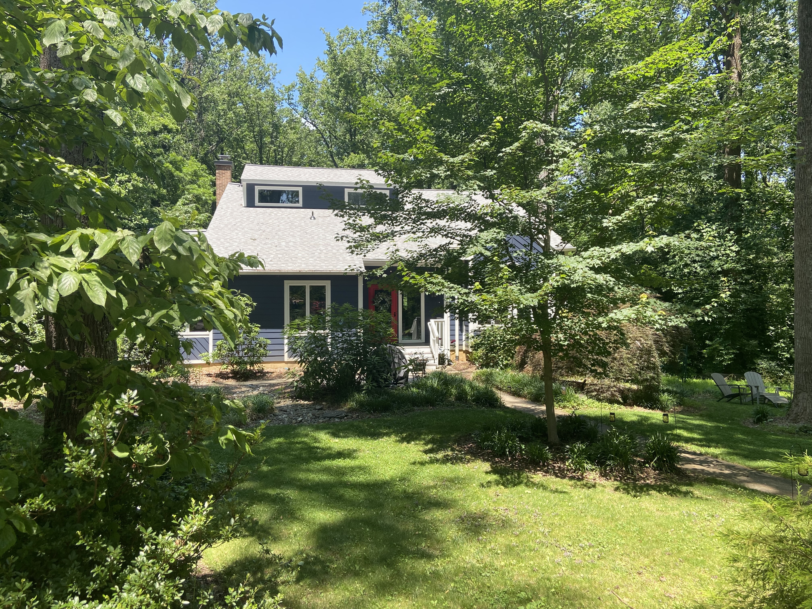 Located on a beautiful wooded lot - tranquil yet close to all the Annapolis activity