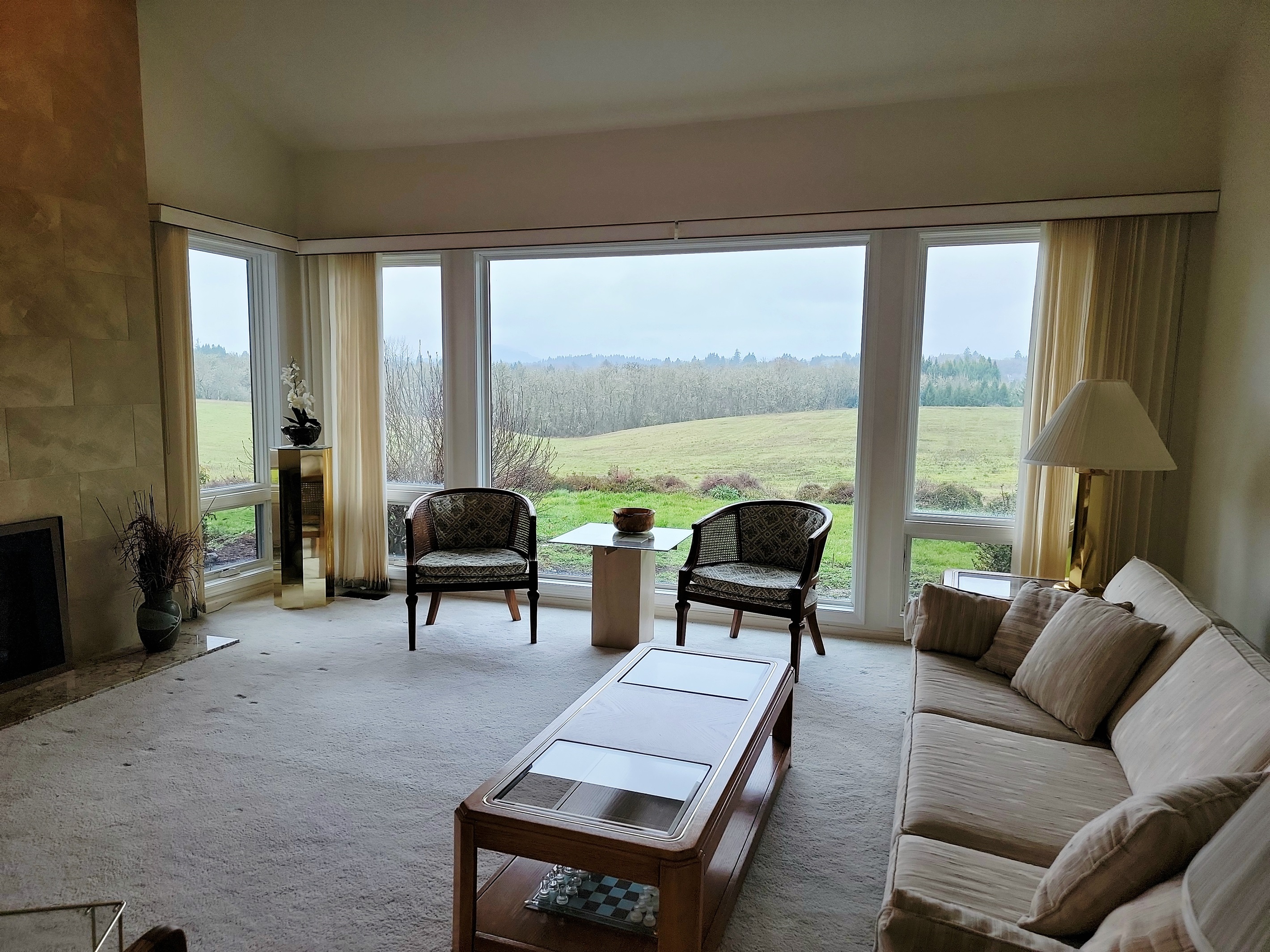 Amazing views from the living room