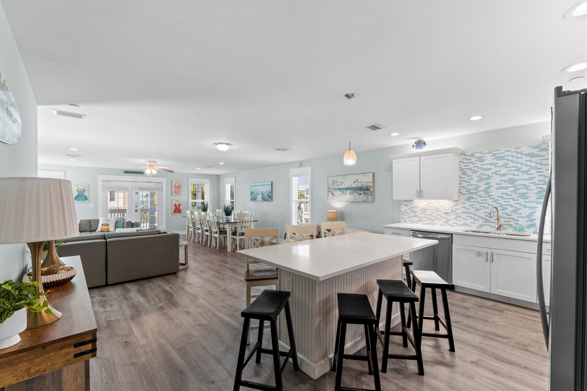 kitchen / living area