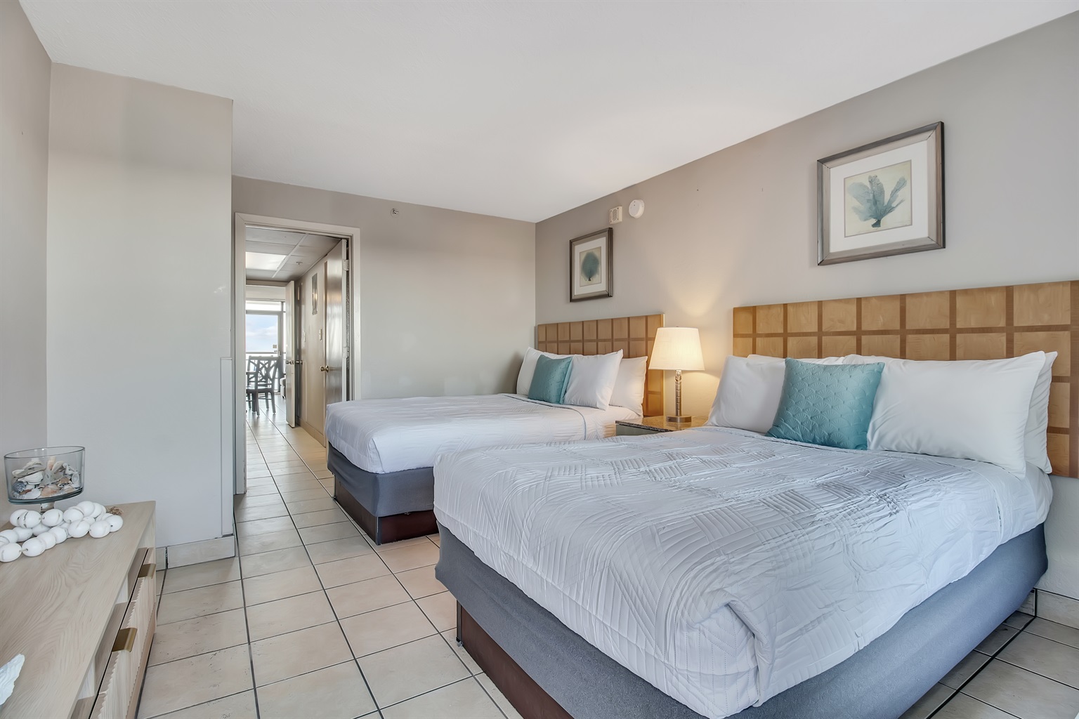 Sleep your worries away in our cozy bedroom