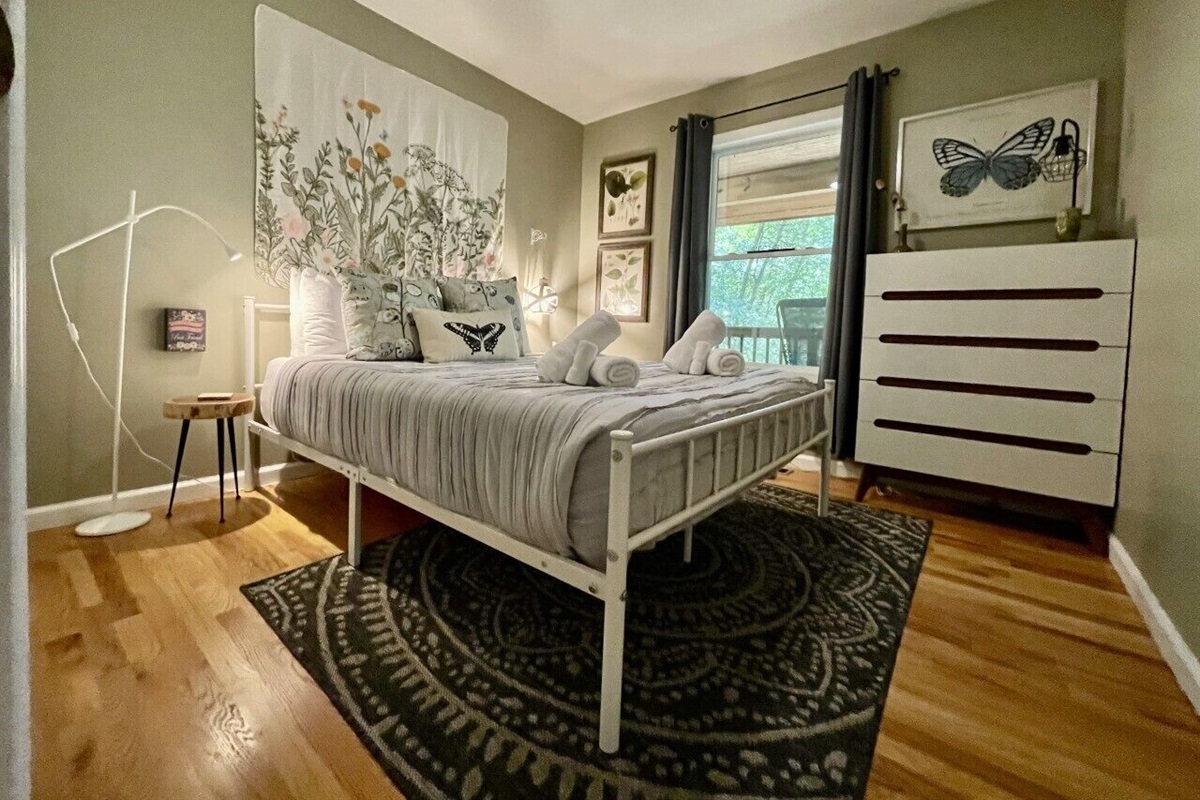 Bedroom two with queen