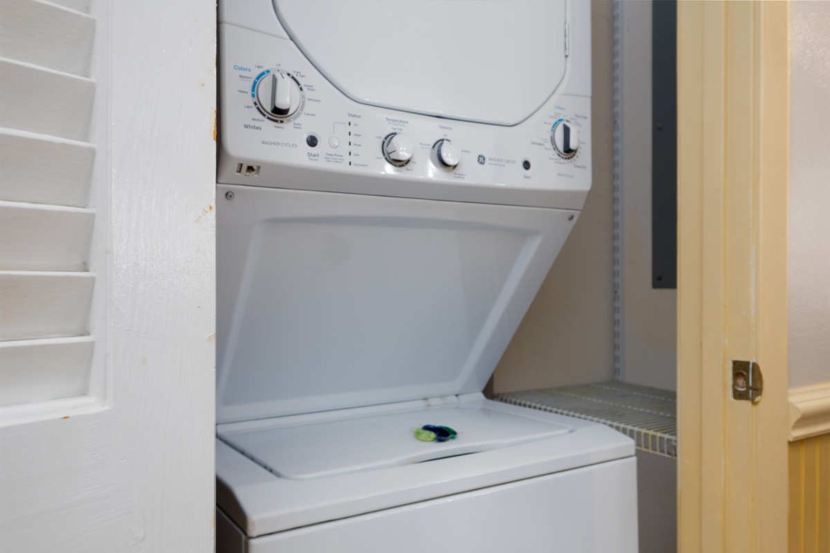 In-unit laundry
