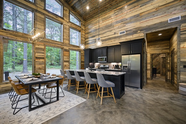 Plenty of Space for Cooking & Dining