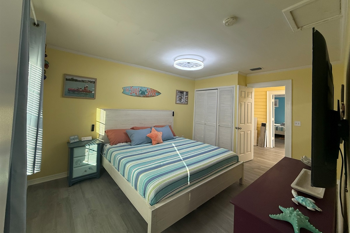 King Size Bed in Bedroom #2